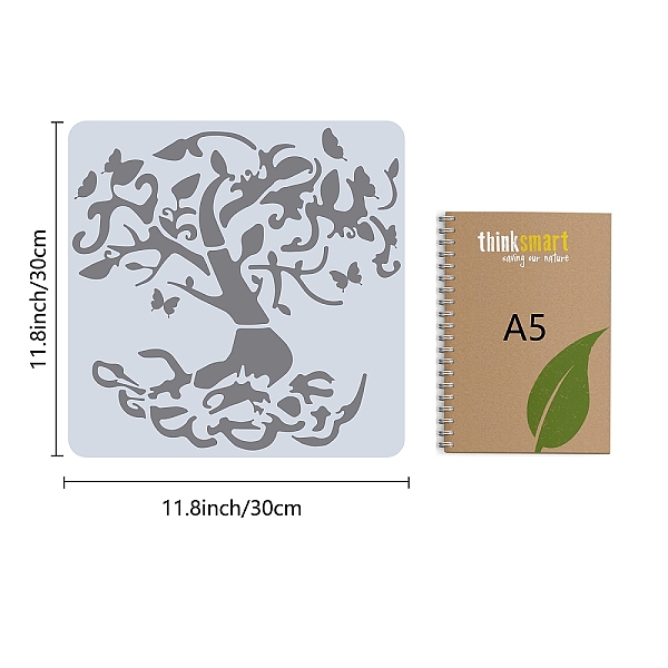 PandaHall Plastic Reusable Drawing Painting Stencils Templates, for Painting on Scrapbook Fabric Canvas Tiles Floor Furniture Wood, Square...
PandaHall Plastic Reusable Drawing Painting Stencils Templates, for Painting on Scrapbook Fabric Canvas Tiles Floor Furniture Wood, Square...