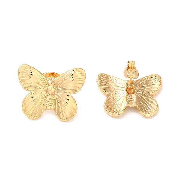 PandaHall Stripe Butterfly 304 Stainless Steel Stud Earrings for Women, Golden, 16x20mm 304 Stainless Steel Butterfly
PandaHall Stripe Butterfly 304 Stainless Steel Stud Earrings for Women, Golden, 16x20mm 304 Stainless Steel Butterfly