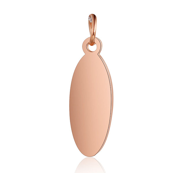 PandaHall 201 Stainless Steel Stamping Blank Tag Pendants, Manual Polishing, Oval, Rose Gold, 19x7x1mm, Hole: 3.5mm 201 Stainless Steel Oval
PandaHall 201 Stainless Steel Stamping Blank Tag Pendants, Manual Polishing, Oval, Rose Gold, 19x7x1mm, Hole: 3.5mm 201 Stainless Steel Oval