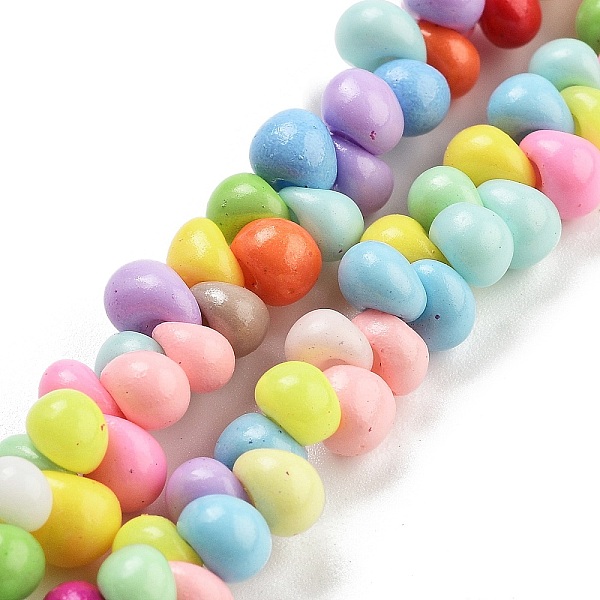 PandaHall Electroplate Glass Beads Strands, Teardrop, Colorful, 4~5x3~4x4~4.5mm, Hole: 1mm, about 172pcs/strand, 12.52''(31.8cm) Glass...
PandaHall Electroplate Glass Beads Strands, Teardrop, Colorful, 4~5x3~4x4~4.5mm, Hole: 1mm, about 172pcs/strand, 12.52''(31.8cm) Glass...