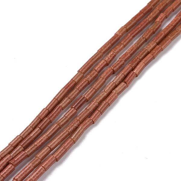 PandaHall Synthetic Goldstone Beads Strands, Column, 4x2.5mm, Hole: 1mm, about 87pcs/strand, 14.88~15.12 inch(37.8~38.4cm) Goldstone Column
PandaHall Synthetic Goldstone Beads Strands, Column, 4x2.5mm, Hole: 1mm, about 87pcs/strand, 14.88~15.12 inch(37.8~38.4cm) Goldstone Column