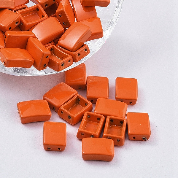 PandaHall Spray Painted Alloy Multi-Strand Links, For Tile Elastic Bracelets Making, Rectangle, Orange Red, 11.3x8x4mm, Hole: 0.8mm Alloy...
PandaHall Spray Painted Alloy Multi-Strand Links, For Tile Elastic Bracelets Making, Rectangle, Orange Red, 11.3x8x4mm, Hole: 0.8mm Alloy...