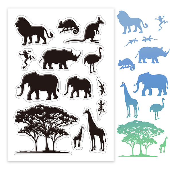 PandaHall PVC Plastic Stamps, for DIY Scrapbooking, Photo Album Decorative, Cards Making, Stamp Sheets, Animal Pattern, 16x11x0.3cm Plastic...
PandaHall PVC Plastic Stamps, for DIY Scrapbooking, Photo Album Decorative, Cards Making, Stamp Sheets, Animal Pattern, 16x11x0.3cm Plastic...