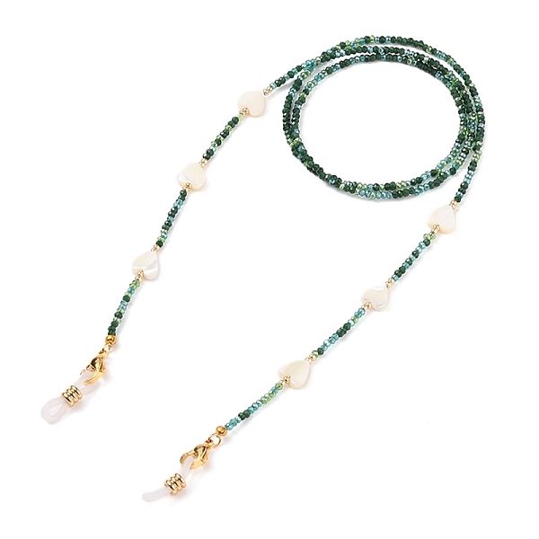 PandaHall Eyeglasses Chains, Neck Strap for Eyeglasses, with Electroplate Glass Beads, Heart Natural Shell Beads, 304 Stainless Steel...
PandaHall Eyeglasses Chains, Neck Strap for Eyeglasses, with Electroplate Glass Beads, Heart Natural Shell Beads, 304 Stainless Steel...