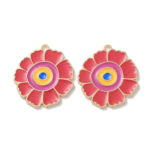 PandaHall Alloy Enamel Pendants, Golden, Flower Charm, Crimson, 22.5x20x1mm, Hole: 1.5mm Alloy+Enamel Flower Pink
PandaHall Alloy Enamel Pendants, Golden, Flower Charm, Crimson, 22.5x20x1mm, Hole: 1.5mm Alloy+Enamel Flower Pink