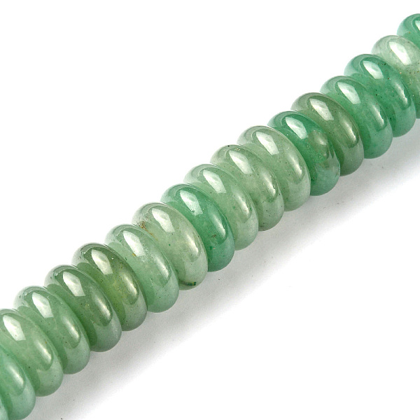 PandaHall Natural Green Aventurine Beads Strands, Heishi Beads, Disc, 16x6mm, Hole: 1.4mm, about 30pcs/strand, 7.09~7.48 inch(18~19cm) Green...
PandaHall Natural Green Aventurine Beads Strands, Heishi Beads, Disc, 16x6mm, Hole: 1.4mm, about 30pcs/strand, 7.09~7.48 inch(18~19cm) Green...