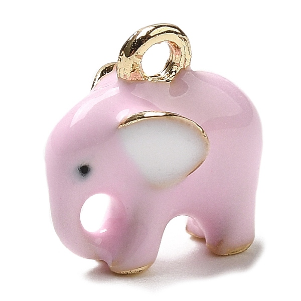 PandaHall Alloy Enamel Pendants, Golden, Elephant, 12x11x7mm, Hole: 1.5mm Alloy+Enamel Elephant
PandaHall Alloy Enamel Pendants, Golden, Elephant, 12x11x7mm, Hole: 1.5mm Alloy+Enamel Elephant
