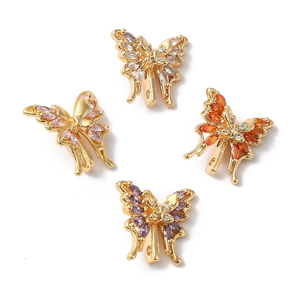 PandaHall Brass Pave Glass Butterfly Spacer Bars, 3-Hole, Golden, Mixed Color, 13.5x14x6mm, Hole: 1.4mm Brass Butterfly Multicolor
PandaHall Brass Pave Glass Butterfly Spacer Bars, 3-Hole, Golden, Mixed Color, 13.5x14x6mm, Hole: 1.4mm Brass Butterfly Multicolor