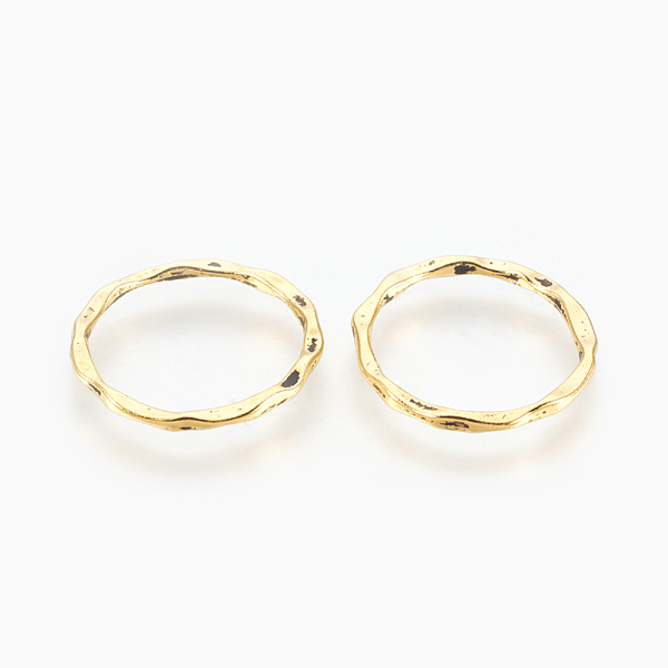 PandaHall Tibetan Style Linking Rings, Circle Frames, Cadmium Free & Lead Free, Antique Golden Color, 22x1.5mm, about 18.5mm inner diameter...
PandaHall Tibetan Style Linking Rings, Circle Frames, Cadmium Free & Lead Free, Antique Golden Color, 22x1.5mm, about 18.5mm inner diameter...