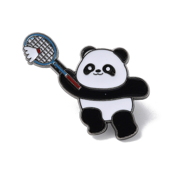 PandaHall Sports Theme Panda Enamel Pins, Gunmetal Alloy Brooch for Backpack Clothes, Badminton, 31x30mm Alloy+Enamel Sports Black
PandaHall Sports Theme Panda Enamel Pins, Gunmetal Alloy Brooch for Backpack Clothes, Badminton, 31x30mm Alloy+Enamel Sports Black