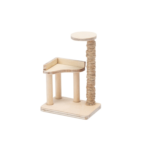 PandaHall Miniature Wooden Cat Tree, for Dollhouse Accessories Pretending Prop Decorations, Blanched Almond, 48x34x70mm Wood Others
PandaHall Miniature Wooden Cat Tree, for Dollhouse Accessories Pretending Prop Decorations, Blanched Almond, 48x34x70mm Wood Others
