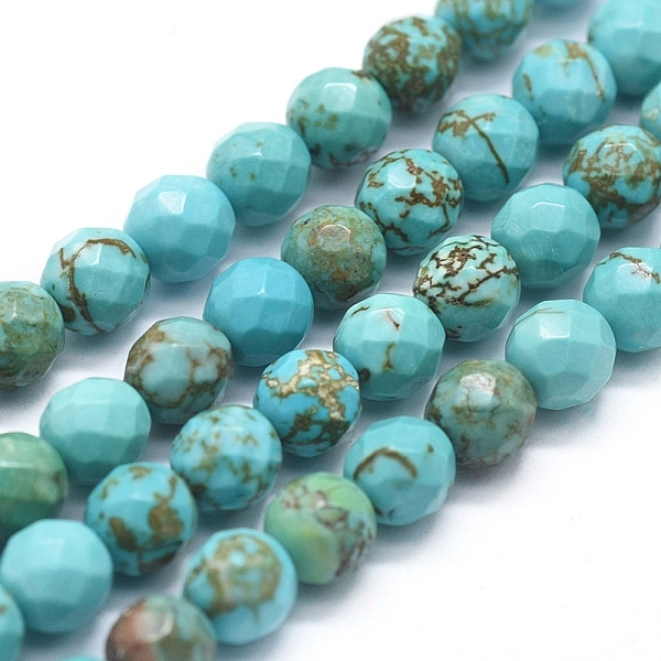 PandaHall Natural Howlite Beads Strands, Dyed & Heated, Round, 6mm, Hole: 0.8mm, about 65pcs/Strand, 15.35 inch(39cm) Howlite Round Green
PandaHall Natural Howlite Beads Strands, Dyed & Heated, Round, 6mm, Hole: 0.8mm, about 65pcs/Strand, 15.35 inch(39cm) Howlite Round Green