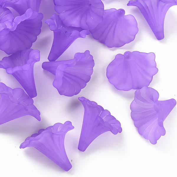 PandaHall Transparent Acrylic Beads, Calla Lily, Frosted, Purple, 40.5x33x35mm, Hole: 1.8mm, about 135pcs/500g Acrylic Flower Purple
PandaHall Transparent Acrylic Beads, Calla Lily, Frosted, Purple, 40.5x33x35mm, Hole: 1.8mm, about 135pcs/500g Acrylic Flower Purple