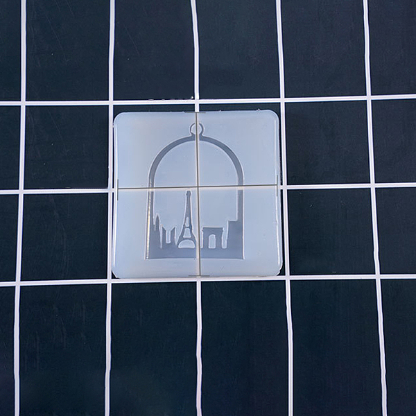 PandaHall Pendant Silicone Molds, Resin Casting Molds, For UV Resin, Epoxy Resin Jewelry Making, Eiffel Tower, White, 55x47x6.5mm, Hole...
PandaHall Pendant Silicone Molds, Resin Casting Molds, For UV Resin, Epoxy Resin Jewelry Making, Eiffel Tower, White, 55x47x6.5mm, Hole...