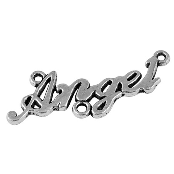 PandaHall Tibetan Style Links, Lead Free & Cadmium Free & Nickel Free, Message, Antique Silver, about 35mm long, 13mm wide, 2mm thick, hole...
PandaHall Tibetan Style Links, Lead Free & Cadmium Free & Nickel Free, Message, Antique Silver, about 35mm long, 13mm wide, 2mm thick, hole...