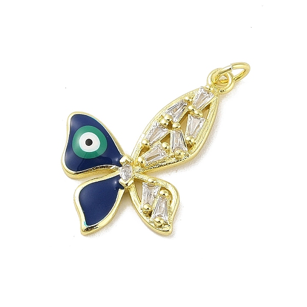 PandaHall Brass Micro Pave Clear Cubic Zirconia Pendants, with Enamel and Jump Ring, Real 18K Gold Plated, Butterfly, Prussian Blue...
PandaHall Brass Micro Pave Clear Cubic Zirconia Pendants, with Enamel and Jump Ring, Real 18K Gold Plated, Butterfly, Prussian Blue...