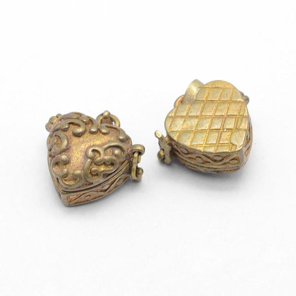 PandaHall Brass Prayer Box Pendants, Lead Free & Cadmium Free & Nickel Free, Heart, Raw(Unplated), 19x20x10.5mm, Hole: 4x6mm, Inner: 10x13mm...
PandaHall Brass Prayer Box Pendants, Lead Free & Cadmium Free & Nickel Free, Heart, Raw(Unplated), 19x20x10.5mm, Hole: 4x6mm, Inner: 10x13mm...