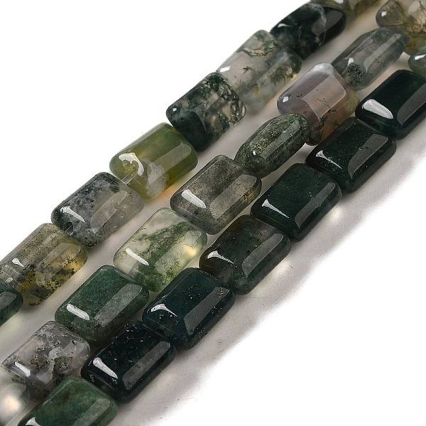 PandaHall Natural Moss Agate Beads Strands, Rectangle, 8~9x6.5~7x4mm, Hole: 0.8mm, about 45pcs/strand, 15.16 inch(38.5cm) Moss Agate...
PandaHall Natural Moss Agate Beads Strands, Rectangle, 8~9x6.5~7x4mm, Hole: 0.8mm, about 45pcs/strand, 15.16 inch(38.5cm) Moss Agate...