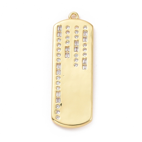 PandaHall Eco-friendly Brass Micro Pave Clear Cubic Zirconia Pendants, Cadmium Free & Lead Free, Long-Lasting Plated, Rectangle, Golden...
PandaHall Eco-friendly Brass Micro Pave Clear Cubic Zirconia Pendants, Cadmium Free & Lead Free, Long-Lasting Plated, Rectangle, Golden...