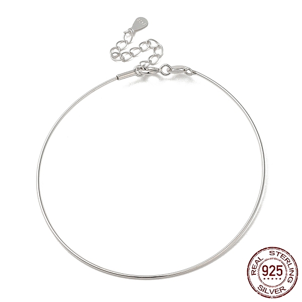 PandaHall Rhodium Plated 925 Sterling Silver Bangles, Adjustable DIY Beadable Bangles for Women, with S925 Stamp & Twist Clasp, Platinum...
PandaHall Rhodium Plated 925 Sterling Silver Bangles, Adjustable DIY Beadable Bangles for Women, with S925 Stamp & Twist Clasp, Platinum...