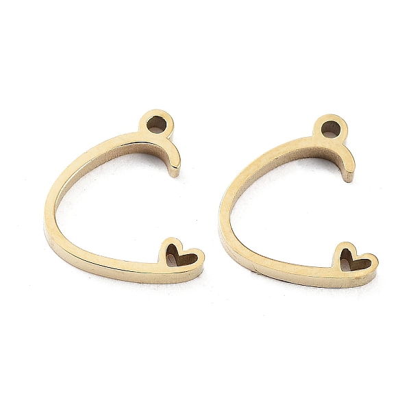 PandaHall 304 Stainless Steel Charms, Laser Cut, Real 14K Gold Plated, Letter C, 11x9x1.5mm, Hole: 1mm 304 Stainless Steel Letter C
PandaHall 304 Stainless Steel Charms, Laser Cut, Real 14K Gold Plated, Letter C, 11x9x1.5mm, Hole: 1mm 304 Stainless Steel Letter C