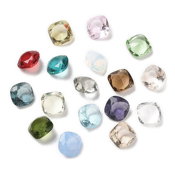 PandaHall Pointed Back Glass Rhinestone Cabochons, Faceted, Square, Mixed Color, 8x8x4~4.5mm Glass Rhinestone Square Multicolor
PandaHall Pointed Back Glass Rhinestone Cabochons, Faceted, Square, Mixed Color, 8x8x4~4.5mm Glass Rhinestone Square Multicolor