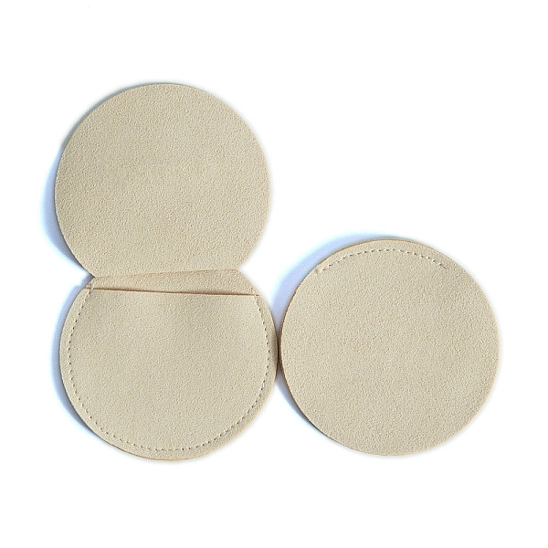 PandaHall Microfiber Jewelry Pouches, Foldable Gift Bags, for Ring Necklace Earring Bracelet Jewelry, Flat Round, Navajo White, 7x7cm...
PandaHall Microfiber Jewelry Pouches, Foldable Gift Bags, for Ring Necklace Earring Bracelet Jewelry, Flat Round, Navajo White, 7x7cm...