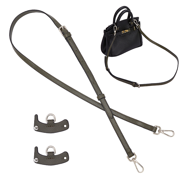 PandaHall Leather Bag Handles & Undamaged Bag Triangle Buckle Connector, No Punch Detachable Bag Handle Cover, Dark Olive Green..., Black
PandaHall Leather Bag Handles & Undamaged Bag Triangle Buckle Connector, No Punch Detachable Bag Handle Cover, Dark Olive Green..., Black
