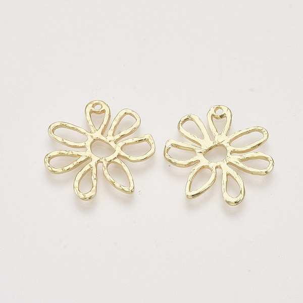 PandaHall Alloy Open Back Bezel Pendants, For DIY UV Resin, Epoxy Resin, Pressed Flower Jewelry, Flower, Light Gold, 24x24x1.5mm, Hole...
PandaHall Alloy Open Back Bezel Pendants, For DIY UV Resin, Epoxy Resin, Pressed Flower Jewelry, Flower, Light Gold, 24x24x1.5mm, Hole...
