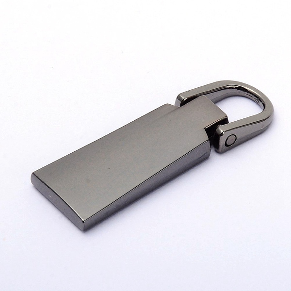 PandaHall Zinc Alloy Zipper Slider, for Garment Accessories, Gunmetal, 3.8x1.3x0.4cm, Hole: 0.7x0.7 Alloy
PandaHall Zinc Alloy Zipper Slider, for Garment Accessories, Gunmetal, 3.8x1.3x0.4cm, Hole: 0.7x0.7 Alloy