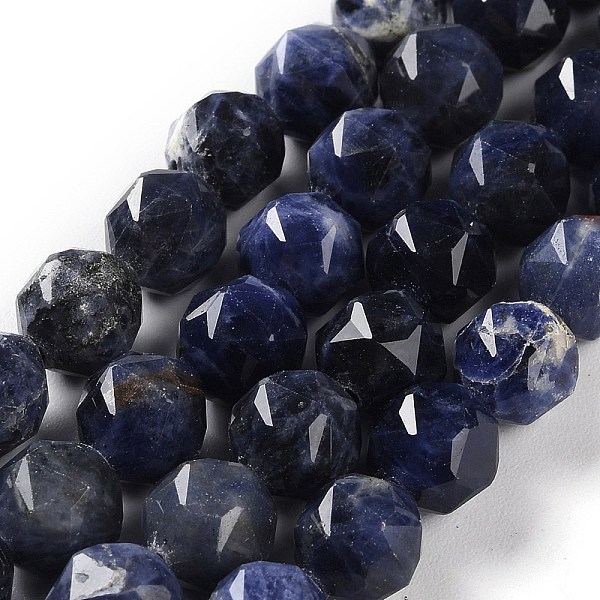 PandaHall Natural Sodalite Beads Strands, Faceted, Double Hearted & Star Cut Beads, 8.5~10.5x9~10.5mm, Hole: 0.8mm, about 40~42pcs/strand...
PandaHall Natural Sodalite Beads Strands, Faceted, Double Hearted & Star Cut Beads, 8.5~10.5x9~10.5mm, Hole: 0.8mm, about 40~42pcs/strand...