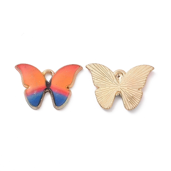 PandaHall Alloy Enamel Pendants, Light Gold, Cadmium Free & Nickel Free & Lead Free, Butterfly Charm, Coral, 15x21.5x1.5mm, Hole: 2x3mm..., Red
PandaHall Alloy Enamel Pendants, Light Gold, Cadmium Free & Nickel Free & Lead Free, Butterfly Charm, Coral, 15x21.5x1.5mm, Hole: 2x3mm..., Red