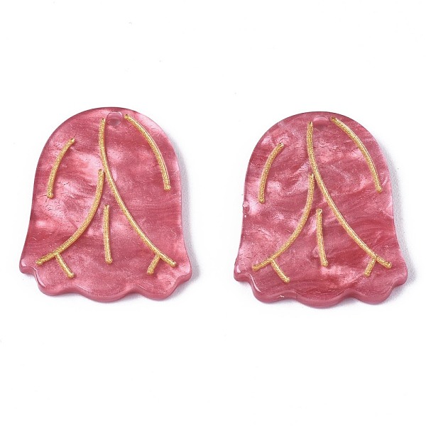 PandaHall Cellulose Acetate(Resin) Pendants, with Glitter Powder, Flower, Hot Pink, 23x19x2mm, Hole: 1.5mm Resin Flower
PandaHall Cellulose Acetate(Resin) Pendants, with Glitter Powder, Flower, Hot Pink, 23x19x2mm, Hole: 1.5mm Resin Flower