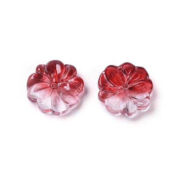PandaHall Transparent Glass Beads, Flower, Mixed Color, 15x4mm, Hole: 1.2mm Glass Flower Multicolor
PandaHall Transparent Glass Beads, Flower, Mixed Color, 15x4mm, Hole: 1.2mm Glass Flower Multicolor