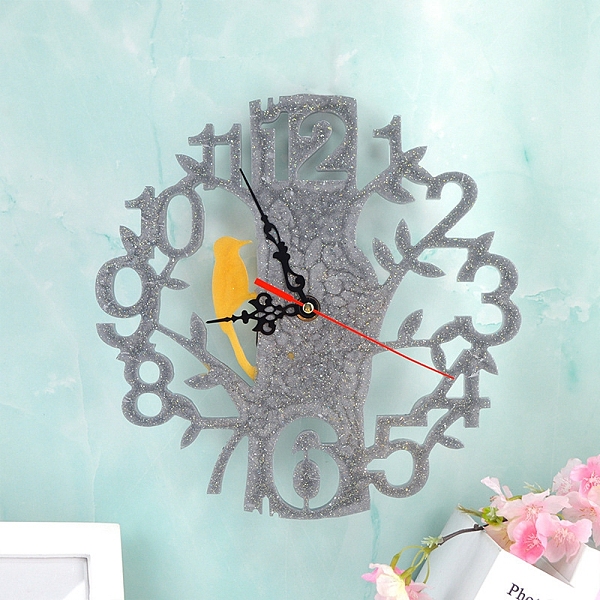 PandaHall DIY Food Grade Silicone Tree of Life & Woodpecker Clock Molds, Resin Casting Molds, for UV Resin, Epoxy Resin Craft Making, White...
PandaHall DIY Food Grade Silicone Tree of Life & Woodpecker Clock Molds, Resin Casting Molds, for UV Resin, Epoxy Resin Craft Making, White...