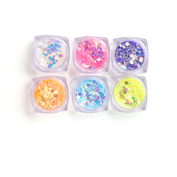 PandaHall Shining Nail Art Decoration Accessories, with Glitter Powder and Sequins, DIY Sparkly Paillette Tips Nail, Mixed Shapes, Mixed..., Multicolor
PandaHall Shining Nail Art Decoration Accessories, with Glitter Powder and Sequins, DIY Sparkly Paillette Tips Nail, Mixed Shapes, Mixed..., Multicolor