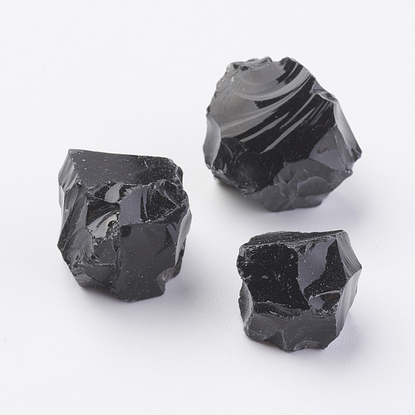 PandaHall Rough Raw Natural Obsidian Home Display Decorations, Nuggets, 12~24x11~24x9~22mm Obsidian Nuggets Black
PandaHall Rough Raw Natural Obsidian Home Display Decorations, Nuggets, 12~24x11~24x9~22mm Obsidian Nuggets Black