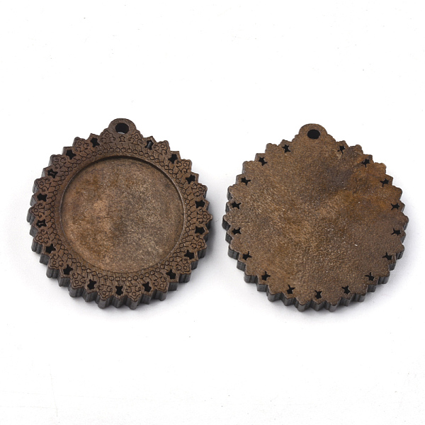 PandaHall Wooden Pendant Cabochon Settings, Pendant Base, Flower, Saddle Brown, Tray: 25mm, 40x37.5x5.5mm, Hole: 2.5mm Wood Flower Brown
PandaHall Wooden Pendant Cabochon Settings, Pendant Base, Flower, Saddle Brown, Tray: 25mm, 40x37.5x5.5mm, Hole: 2.5mm Wood Flower Brown