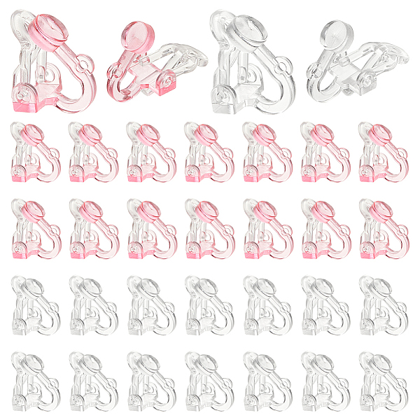 PandaHall DICOSMETIC 100Pcs 2 Colors Plastic Clip-on Earring Findings Light Coral and Transparent Non-Pierced Earrings Triangle Earring..., Multicolor
PandaHall DICOSMETIC 100Pcs 2 Colors Plastic Clip-on Earring Findings Light Coral and Transparent Non-Pierced Earrings Triangle Earring..., Multicolor