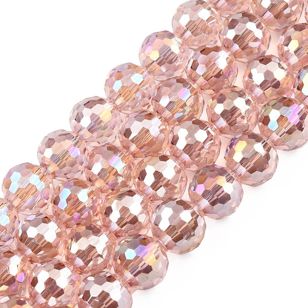 PandaHall Electroplate Transparent Glass Beads Strands, AB Color, Faceted, Round, Pink, 9.5x9mm, Hole: 1.2mm, about 69pcs/strand, 24.41 inch...
PandaHall Electroplate Transparent Glass Beads Strands, AB Color, Faceted, Round, Pink, 9.5x9mm, Hole: 1.2mm, about 69pcs/strand, 24.41 inch...