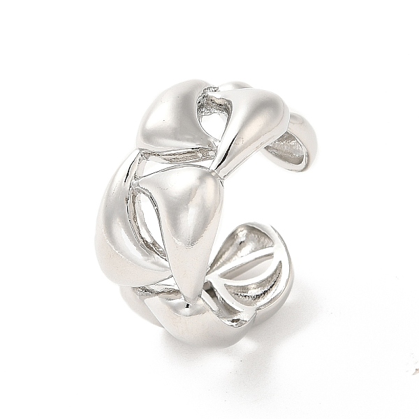 PandaHall Brass Open Cuff Rings, Hollow Teardrop, Platinum, Inner Diameter: 18mm Brass Teardrop
PandaHall Brass Open Cuff Rings, Hollow Teardrop, Platinum, Inner Diameter: 18mm Brass Teardrop