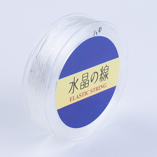 PandaHall Japanese Round Elastic Crystal String, Elastic Beading Thread, for Stretch Bracelet Making, White, 0.6mm, 80yards/roll, 240...
PandaHall Japanese Round Elastic Crystal String, Elastic Beading Thread, for Stretch Bracelet Making, White, 0.6mm, 80yards/roll, 240...