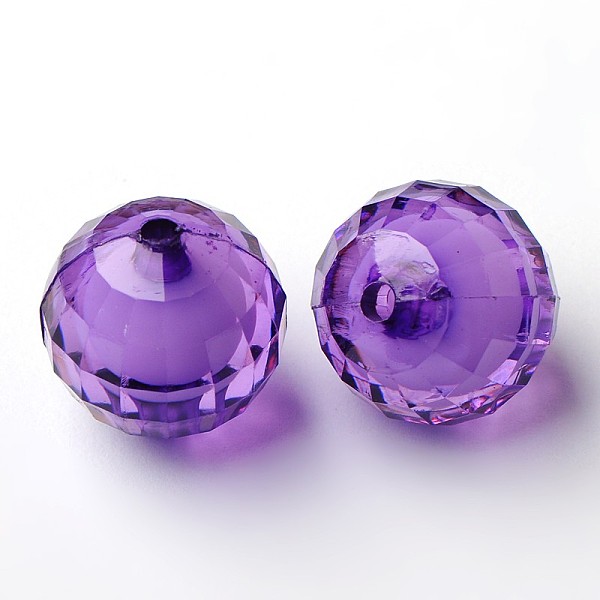 PandaHall Transparent Acrylic Beads, Bead in Bead, Faceted, Round, Dark Orchid, 20mm, Hole: 2mm, about 110pcs/500g Acrylic Round Purple
PandaHall Transparent Acrylic Beads, Bead in Bead, Faceted, Round, Dark Orchid, 20mm, Hole: 2mm, about 110pcs/500g Acrylic Round Purple