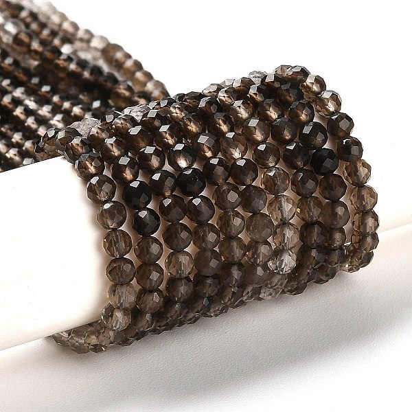 PandaHall Natural Smoky Quartz Beads Strands, Faceted, Round, Grade AA, 3~3.5x3~3.5mm, Hole: 0.8mm, about 119~120pcs/strand, 15.35''~15.55''...
PandaHall Natural Smoky Quartz Beads Strands, Faceted, Round, Grade AA, 3~3.5x3~3.5mm, Hole: 0.8mm, about 119~120pcs/strand, 15.35''~15.55''...