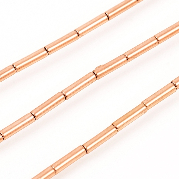 PandaHall Vacuum Plating Non-magnetic Synthetic Hematite Beads Strands, Long-Lasting Plated, Bamboo Stick, Real Rose Gold Plated, 8x2mm...
PandaHall Vacuum Plating Non-magnetic Synthetic Hematite Beads Strands, Long-Lasting Plated, Bamboo Stick, Real Rose Gold Plated, 8x2mm...