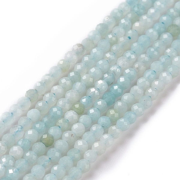 PandaHall Natural Amazonite Beads Strands, Round, Faceted, 2.5mm, Hole: 0.5mm, about 165pcs/strand, 15.7 inch(40cm). Amazonite Round
PandaHall Natural Amazonite Beads Strands, Round, Faceted, 2.5mm, Hole: 0.5mm, about 165pcs/strand, 15.7 inch(40cm). Amazonite Round
