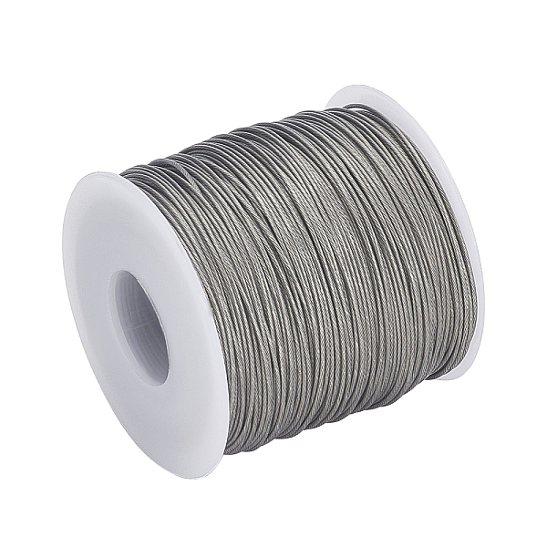 PandaHall Tiger Tail Wire, 304 Stainless Steel Wire, for Jewelry Making, Stainless Steel Color, 0.8mm, about 120m/roll Stainless Steel Round
PandaHall Tiger Tail Wire, 304 Stainless Steel Wire, for Jewelry Making, Stainless Steel Color, 0.8mm, about 120m/roll Stainless Steel Round