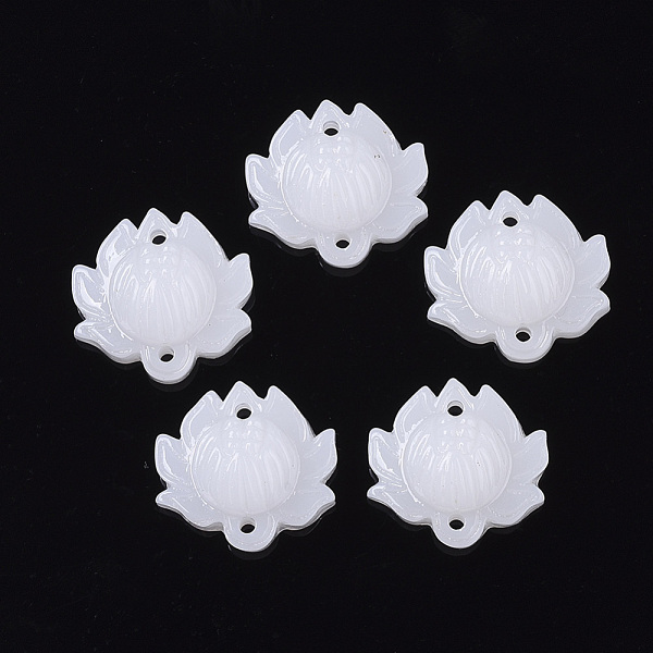 PandaHall Resin Links connectors, Lotus Flower, White, 21x22x10mm, Hole: 1.8mm Resin Flower White
PandaHall Resin Links connectors, Lotus Flower, White, 21x22x10mm, Hole: 1.8mm Resin Flower White