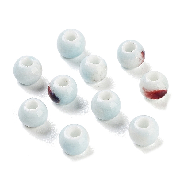 PandaHall Handmade Porcelain Beads, Famille Rose Style, Round, Round, 6.5x6.5x5.5mm, Hole: 2.5mm, 5PCs/ set Porcelain Round
PandaHall Handmade Porcelain Beads, Famille Rose Style, Round, Round, 6.5x6.5x5.5mm, Hole: 2.5mm, 5PCs/ set Porcelain Round