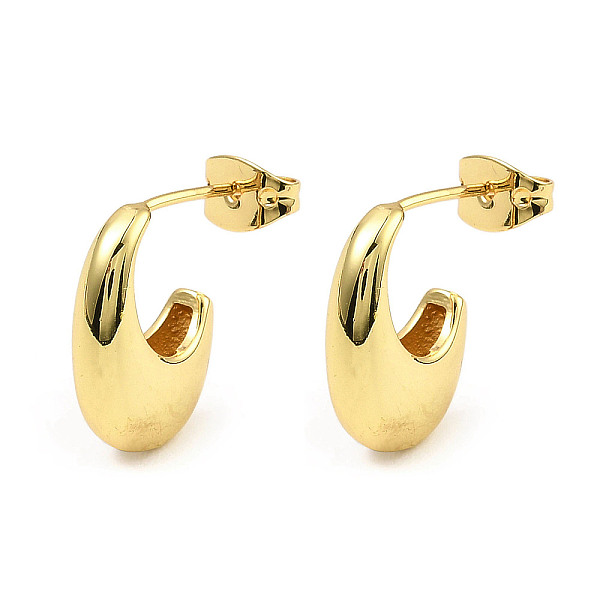 PandaHall Brass Teardrop Stud Earrings, Half Hoop Earrings, Long-Lasting Plated, Lead Free & Cadmium Free, Real 18K Gold Plated, 15x4.5mm...
PandaHall Brass Teardrop Stud Earrings, Half Hoop Earrings, Long-Lasting Plated, Lead Free & Cadmium Free, Real 18K Gold Plated, 15x4.5mm...